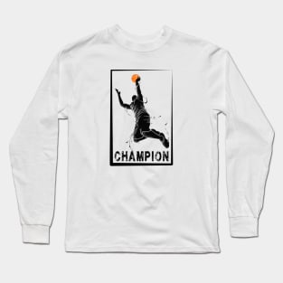 basketball t-shirt, gift for friends an familly Long Sleeve T-Shirt